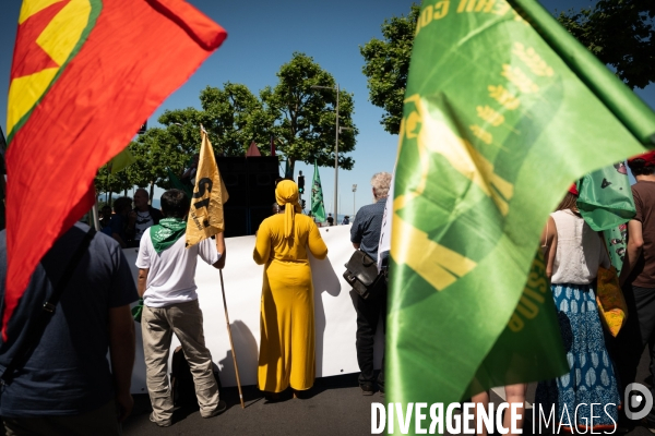 Manifestation contre l Organisation Mondiale du Commerce (OMC)