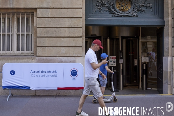 Assemblee Nationale , attente des nouveaux députés