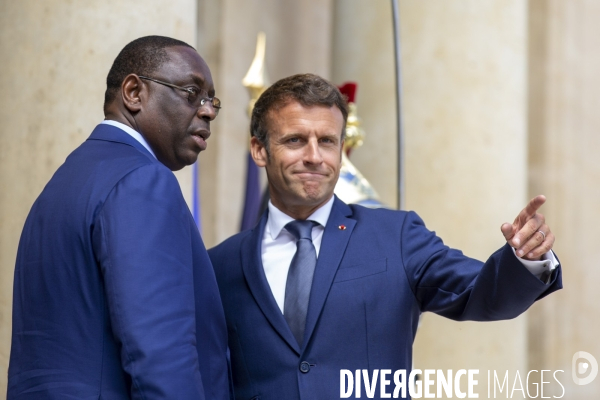 Visite de Macky SALL, Président de la République du Sénégal