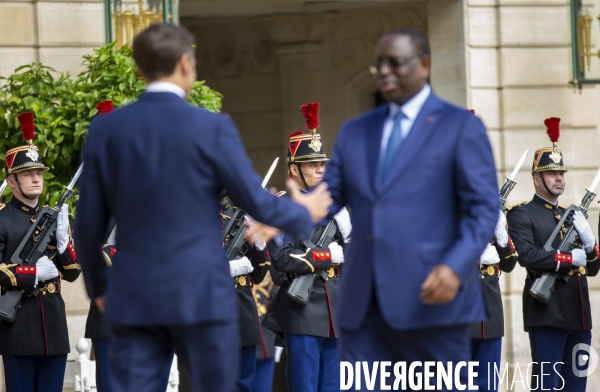 Visite de Macky SALL, Président de la République du Sénégal