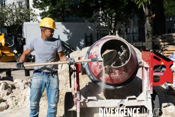 Chantier de réhabilitation d un ouvrage d art