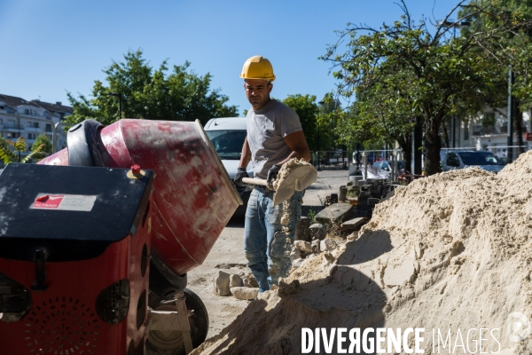 Chantier de réhabilitation d un ouvrage d art