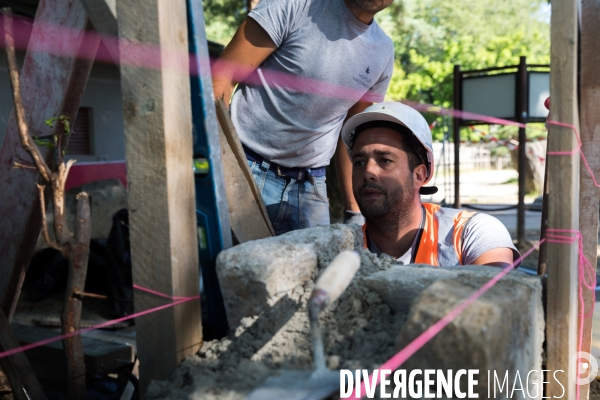 Chantier de réhabilitation d un ouvrage d art