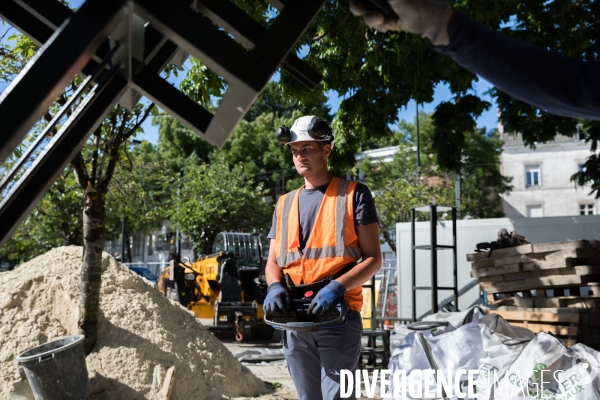 Chantier de réhabilitation d un ouvrage d art