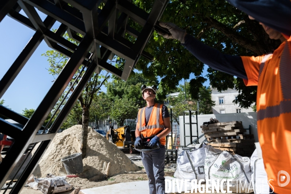 Chantier de réhabilitation d un ouvrage d art