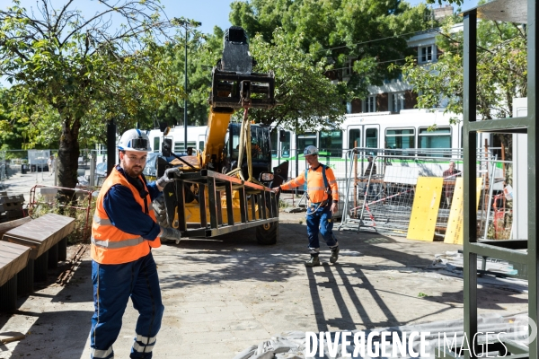 Chantier de réhabilitation d un ouvrage d art