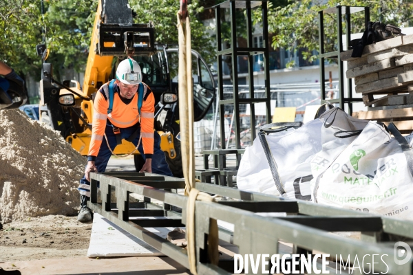 Chantier de réhabilitation d un ouvrage d art