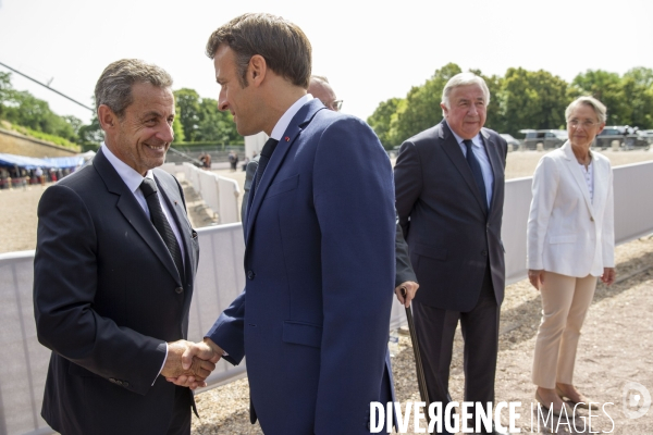 Emmanuel MACRON au Mont Valérien.