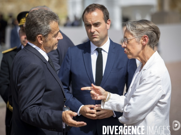 Emmanuel MACRON au Mont Valérien.