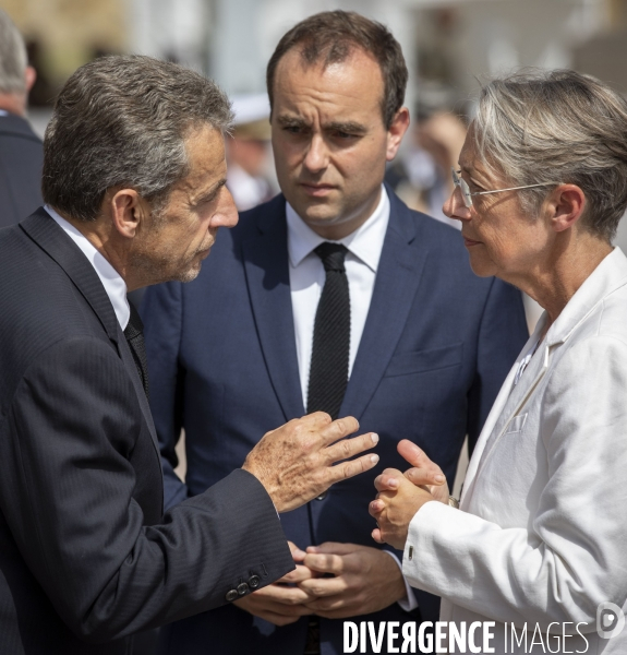 Emmanuel MACRON au Mont Valérien.