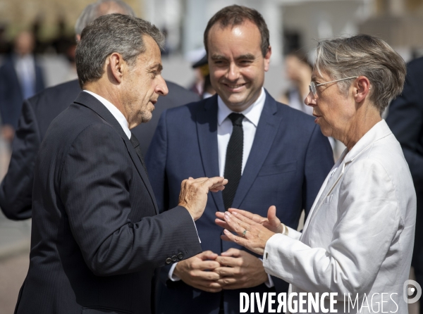 Emmanuel MACRON au Mont Valérien.