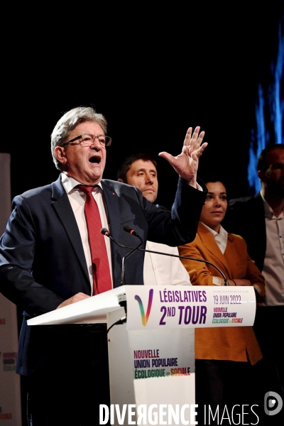 Elections Legislatives 2022 / Soirée électorale NUPES