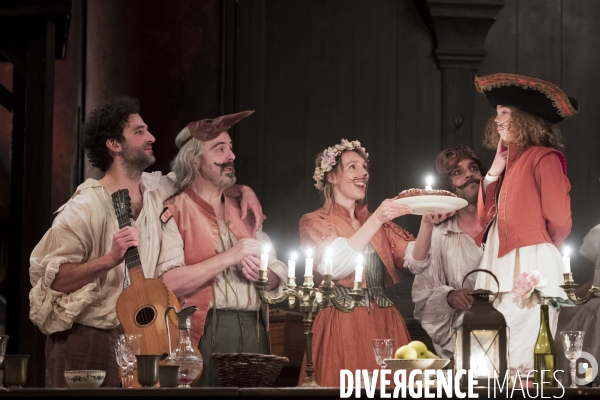 Jean-Baptiste, Madeleine, Armande et les autres...  Moliere -  Deliquet - Comedie-Francaise - Salle Richelieu