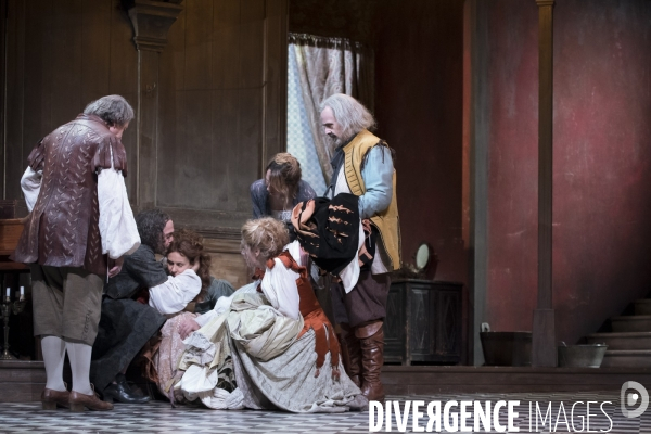 Jean-Baptiste, Madeleine, Armande et les autres...  Moliere -  Deliquet - Comedie-Francaise - Salle Richelieu