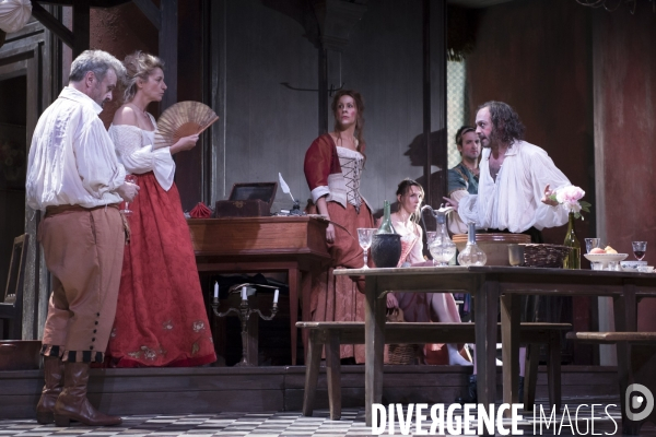 Jean-Baptiste, Madeleine, Armande et les autres...  Moliere -  Deliquet - Comedie-Francaise - Salle Richelieu