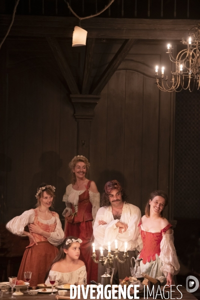 Jean-Baptiste, Madeleine, Armande et les autres...  Moliere -  Deliquet - Comedie-Francaise - Salle Richelieu