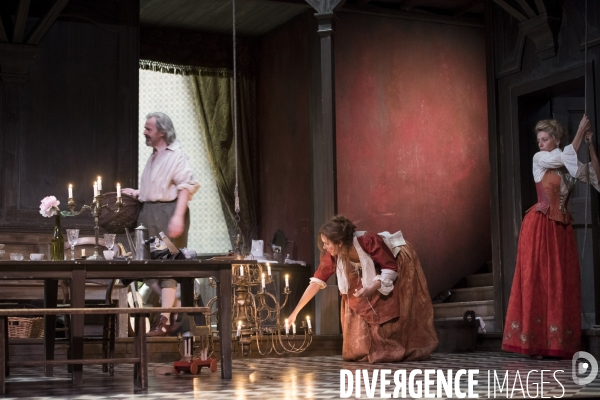 Jean-Baptiste, Madeleine, Armande et les autres...  Moliere -  Deliquet - Comedie-Francaise - Salle Richelieu
