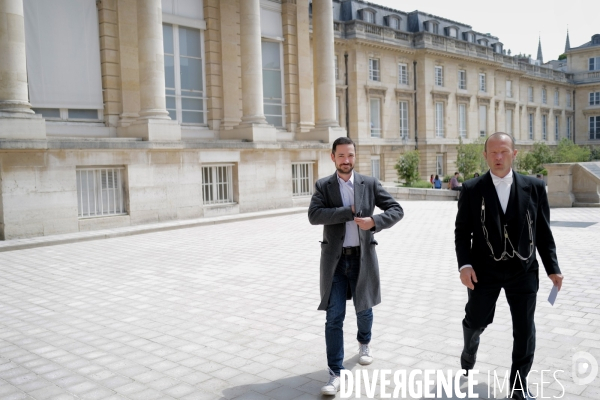 Assemblée nationale entrée des nouveaux députés