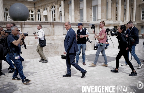 Assemblée nationale entrée des nouveaux députés