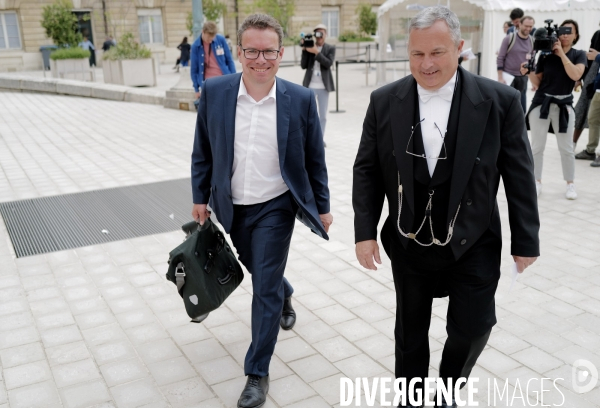 Assemblée nationale entrée des nouveaux députés