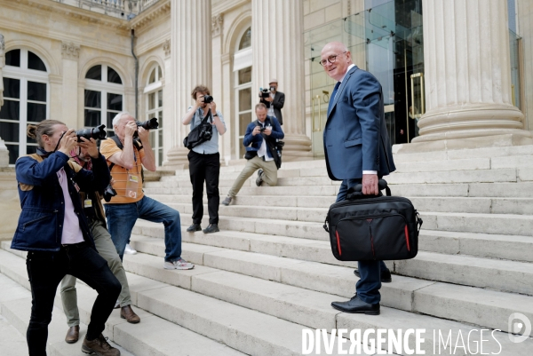 Assemblée nationale entrée des nouveaux députés