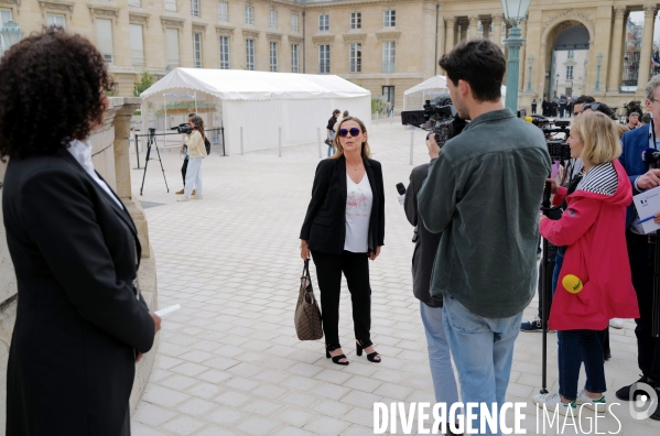 Assemblée nationale entrée des nouveaux députés