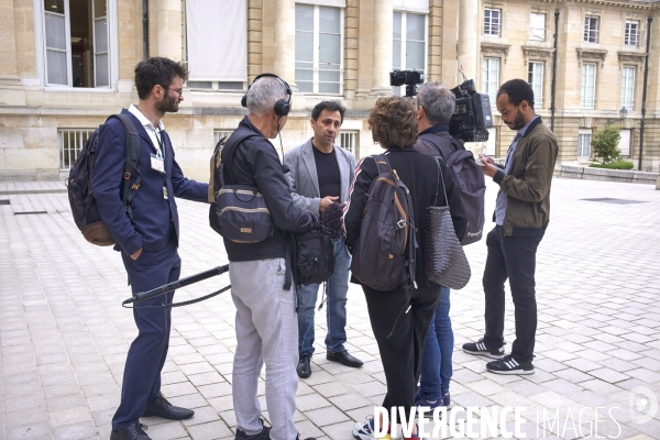 Assemblee Nationale Arrivées des nouveaux deputes