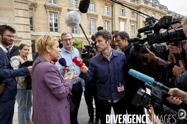 Assemblee Nationale Arrivées des nouveaux deputes