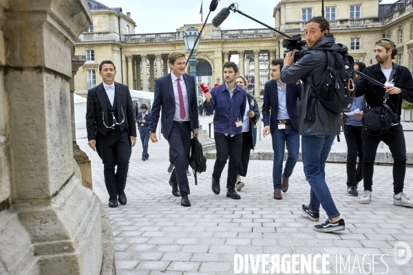 Assemblee Nationale Arrivées des nouveaux deputes