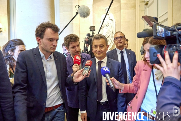 Assemblee Nationale Arrivées des nouveaux deputes