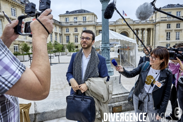 Assemblee Nationale Arrivées des nouveaux deputes