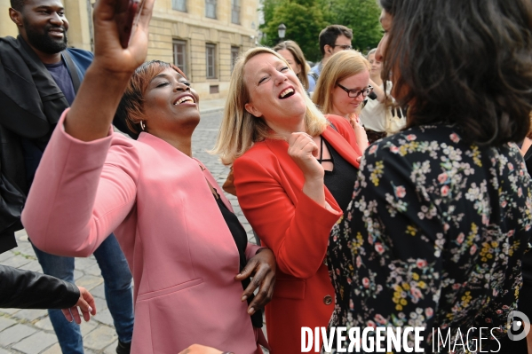 Assemblée nationale entrée des nouveaux députés nupes