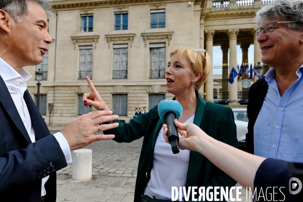 Assemblée nationale entrée des nouveaux députés nupes