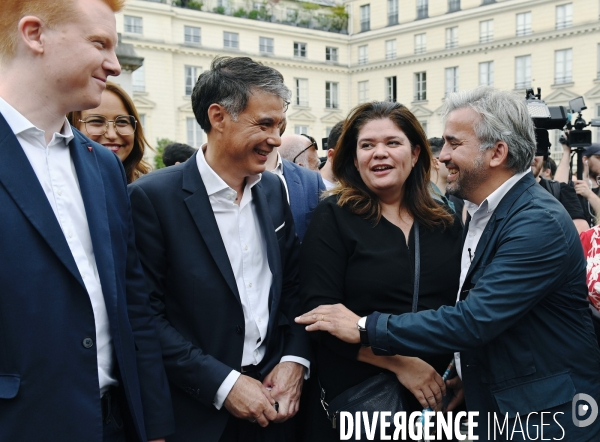 Assemblée nationale entrée des nouveaux députés nupes