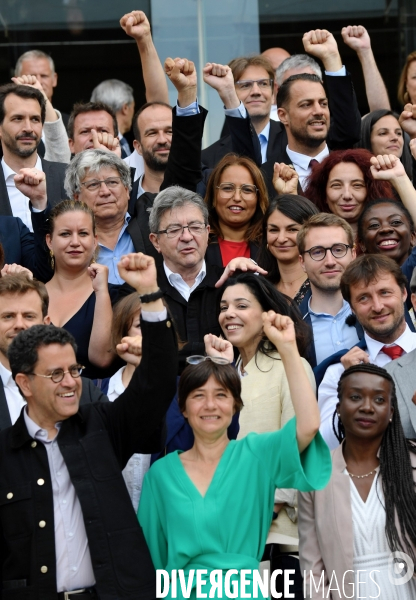 Assemblée nationale entrée des nouveaux députés nupes