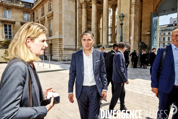 Assemblee Nationale Arrivées des nouveaux deputes