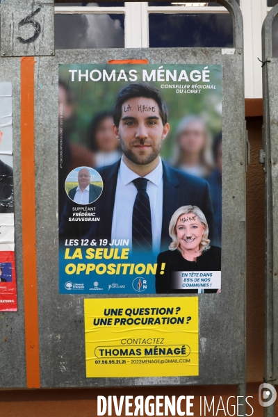 Legislatives 2022 Thomas Ménagé candidat RN