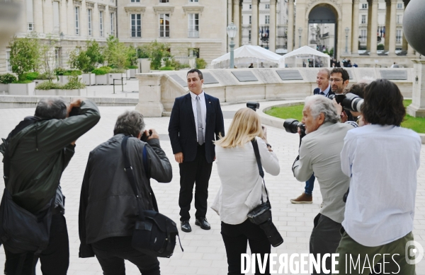 Assemblée nationale entrée des nouveaux députés RN