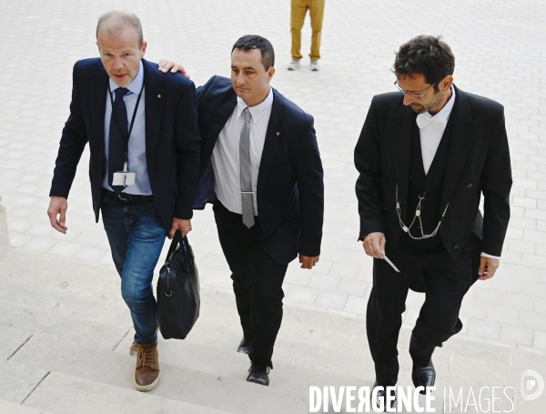 Assemblée nationale entrée des nouveaux députés RN