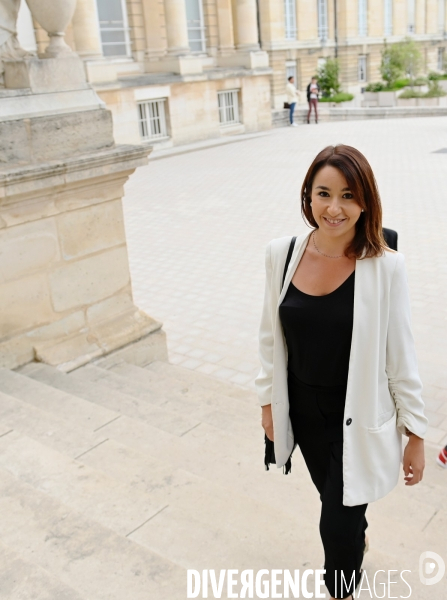 Assemblée nationale entrée des nouveaux députés RN