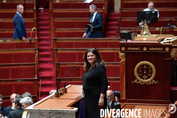 Assemblée nationale entrée des nouveaux députés nupes