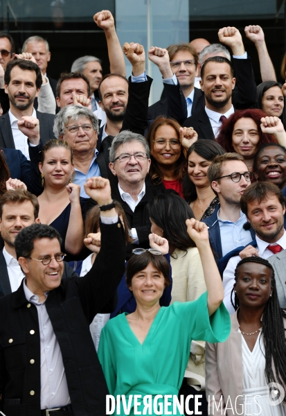 Assemblée nationale entrée des nouveaux députés nupes