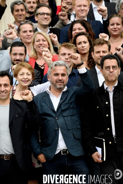 Assemblée nationale entrée des nouveaux députés nupes