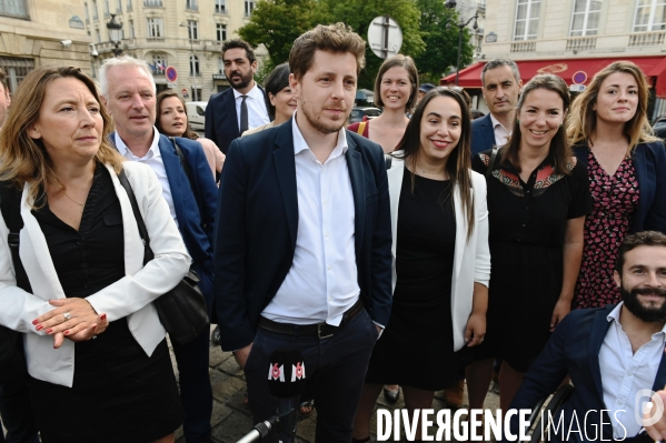 Assemblée nationale entrée des nouveaux députés nupes