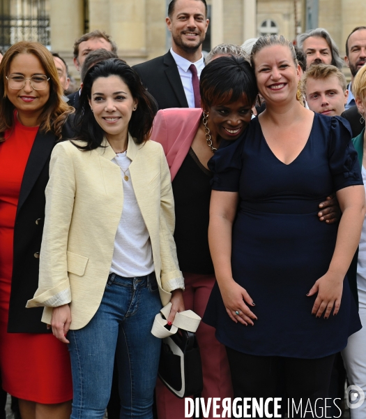 Assemblée nationale entrée des nouveaux députés nupes