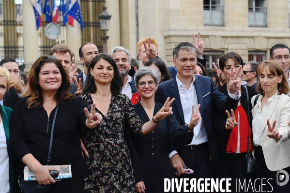 Assemblée nationale entrée des nouveaux députés nupes