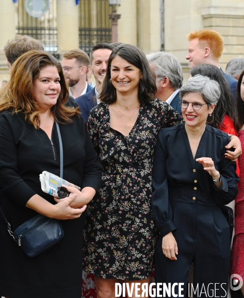 Assemblée nationale entrée des nouveaux députés nupes