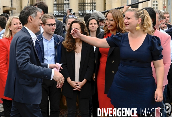 Assemblée nationale entrée des nouveaux députés nupes