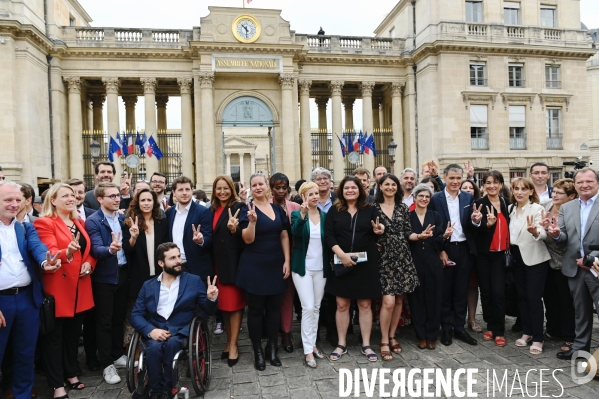 Assemblée nationale entrée des nouveaux députés nupes