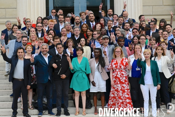 Assemblée nationale entrée des nouveaux députés nupes